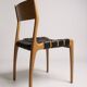 Suite de 6 chaises italiennes scandinaves Gessef