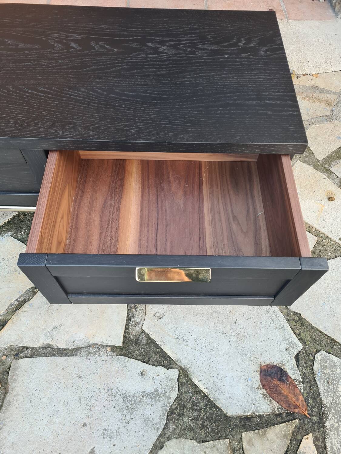 Scandinavian low sideboard WOODMAN