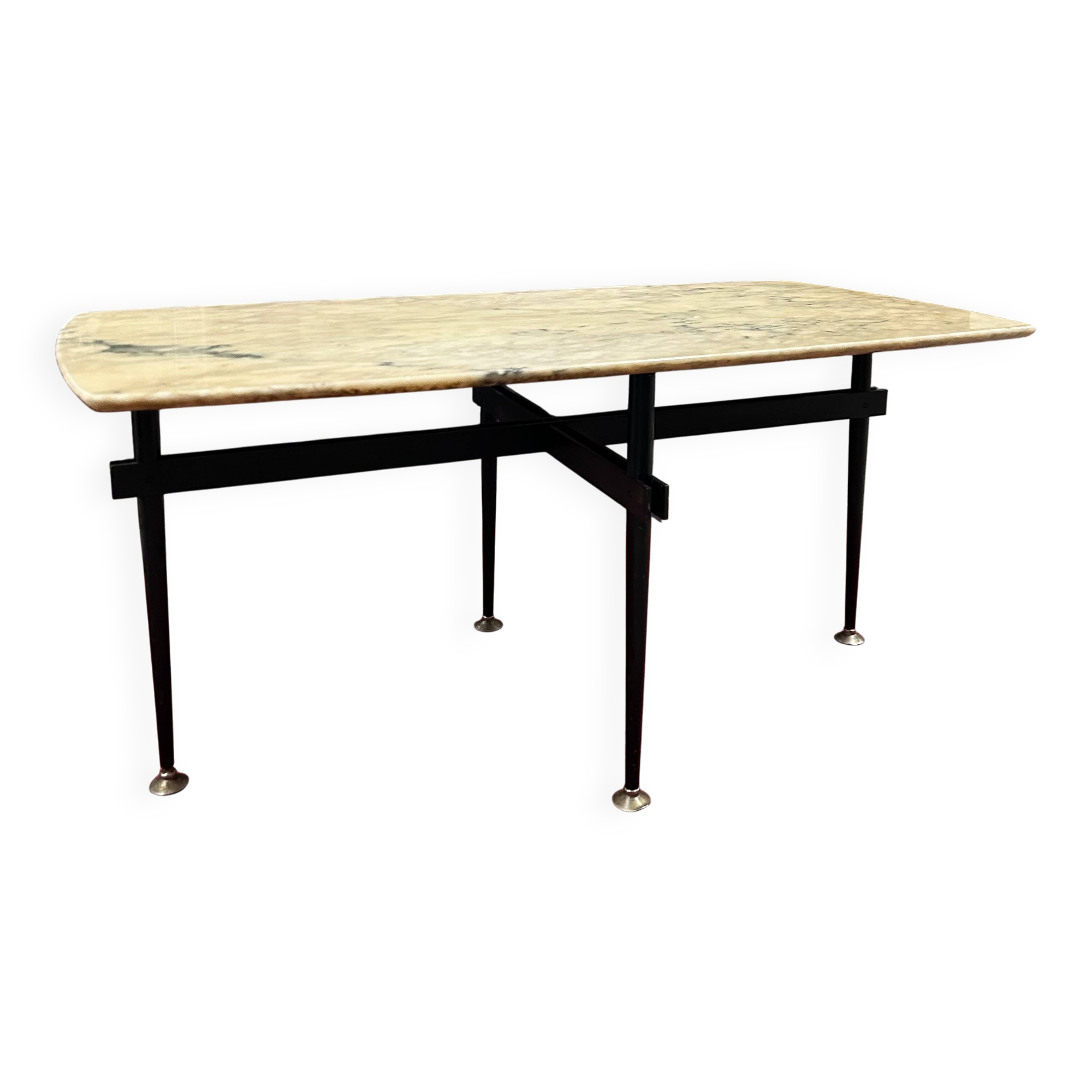 Table avec plateau en marbre