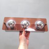 Jocelyne Trocmé Oxar three-light wall lamp from the 1970s.