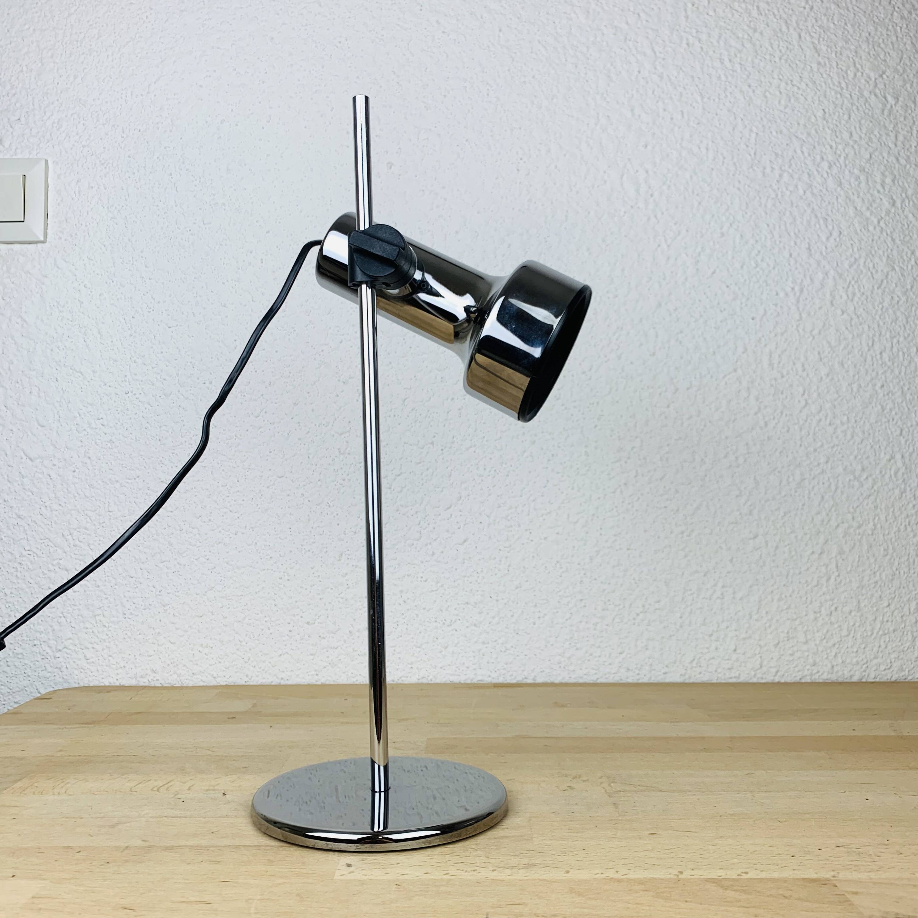 Chrome spot lamp from the 70s