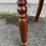 19th-century mahogany office chair