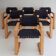 Set of 6 dining chairs  By Rud Thygesen & Johnny Sørensen For Magnus