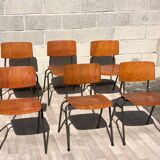 Set of 6 Marko Holland chairs