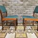 Paire de chaises scandinaves en teck 1960
