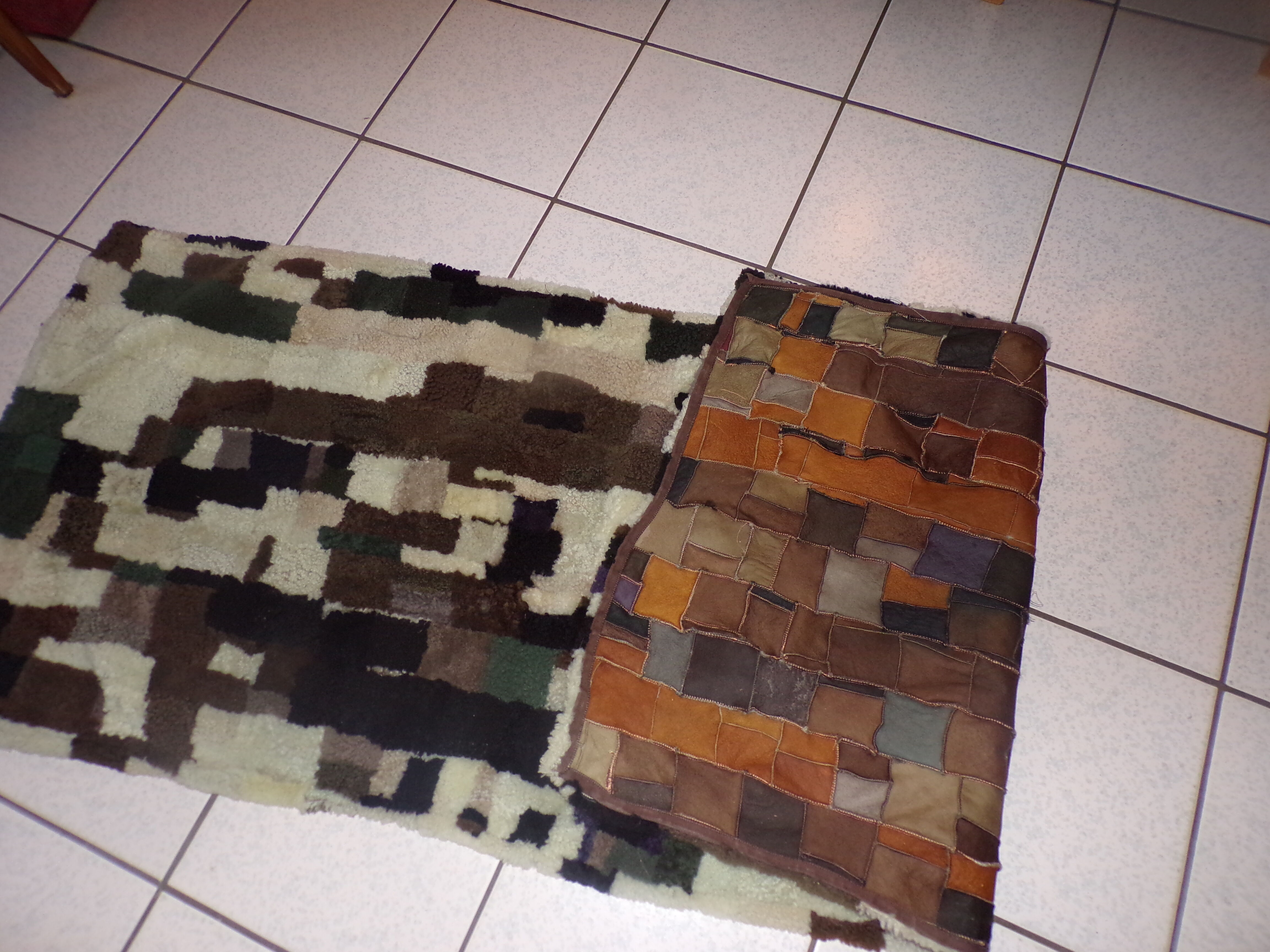 Patchwork rug 166x66cm