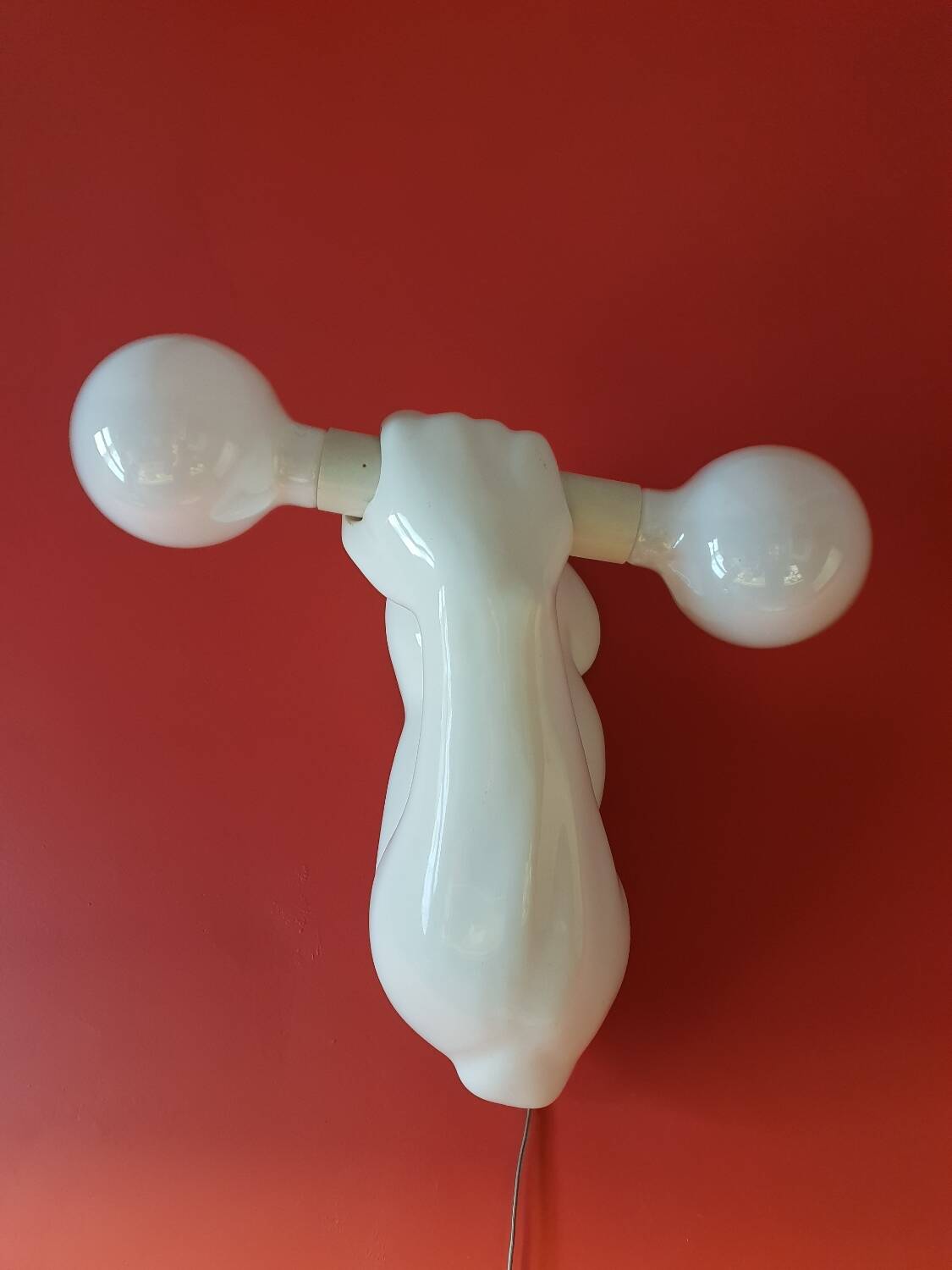 Applique biceps en céramique 1980