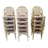 15 chaises de terrasse