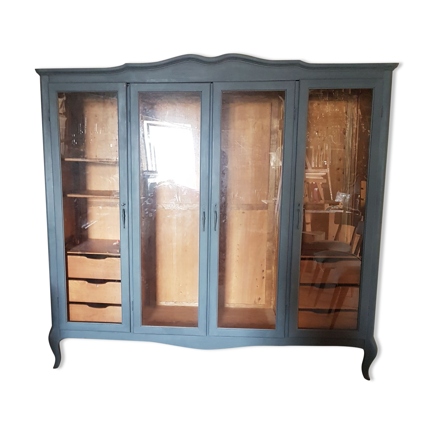 4-door bookcase