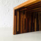 Table basse en bois divers années 1980