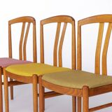 6 of 12 Carl Ekström Chairs – Swedish Mid-Century Modern, Teak Dining Chair