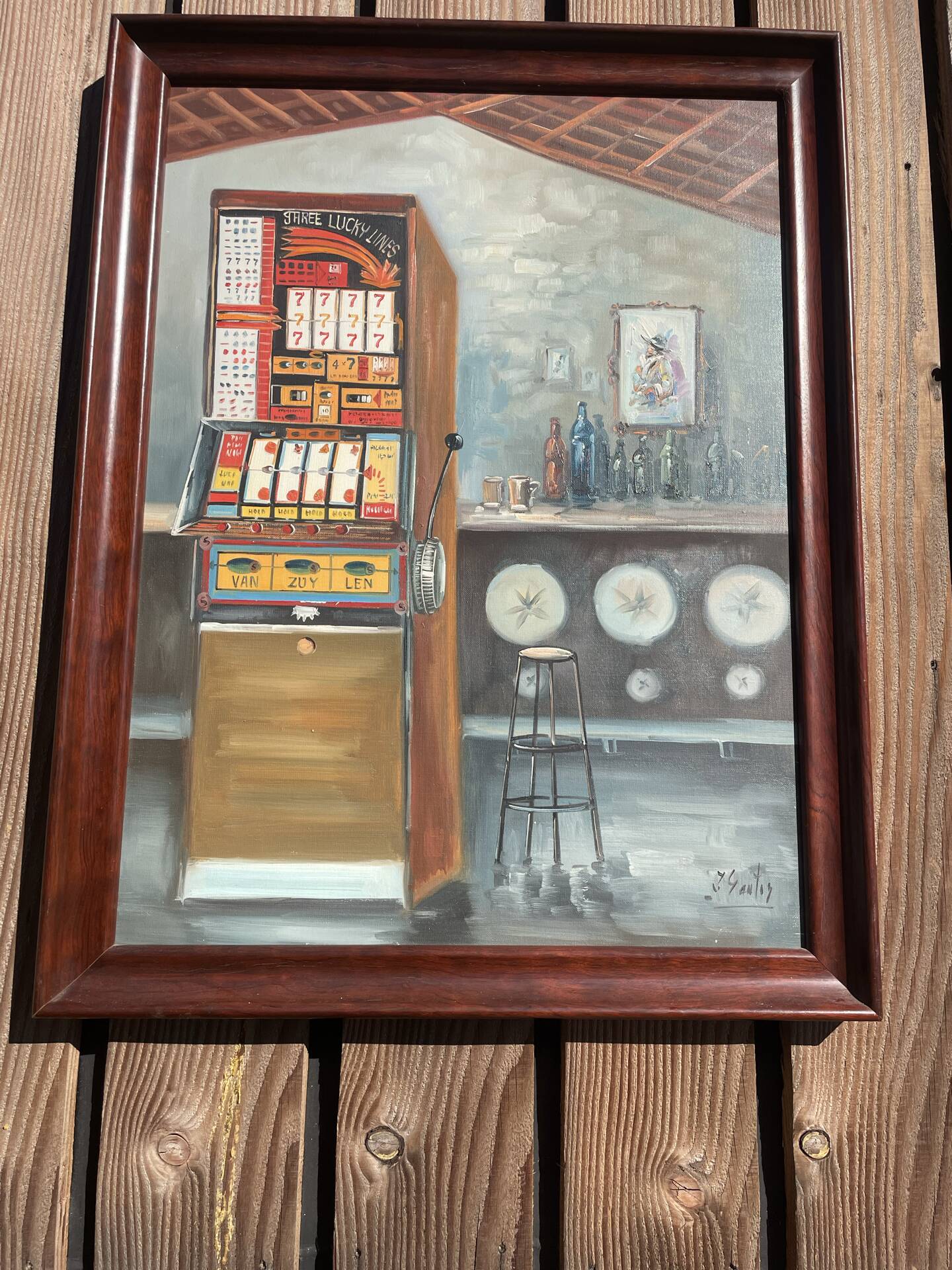 bar chart/slot machine