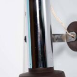 Vintage 1960s design wall/ceiling light, space age chrome.