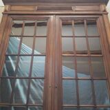 Library display case H234 walnut 19th century