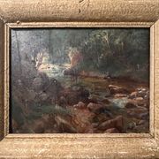 Painting by Albert Regagnon