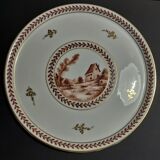 Limoges porcelain dish Georges Boyer decorated hand Art Deco period