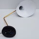 Black office vintage lamp by Jean Boris Lacroix - 1965