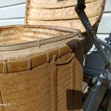 Old trunk rice straw