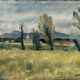 Landscape painting by rené chancrin (1911-1981)