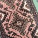 Handmade vintage Uzbek Bukhara runner 1.7' x 4.5' (52cm x 139cm) 1960s - 1С1164