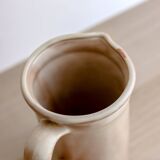 Stoneware pitcher
