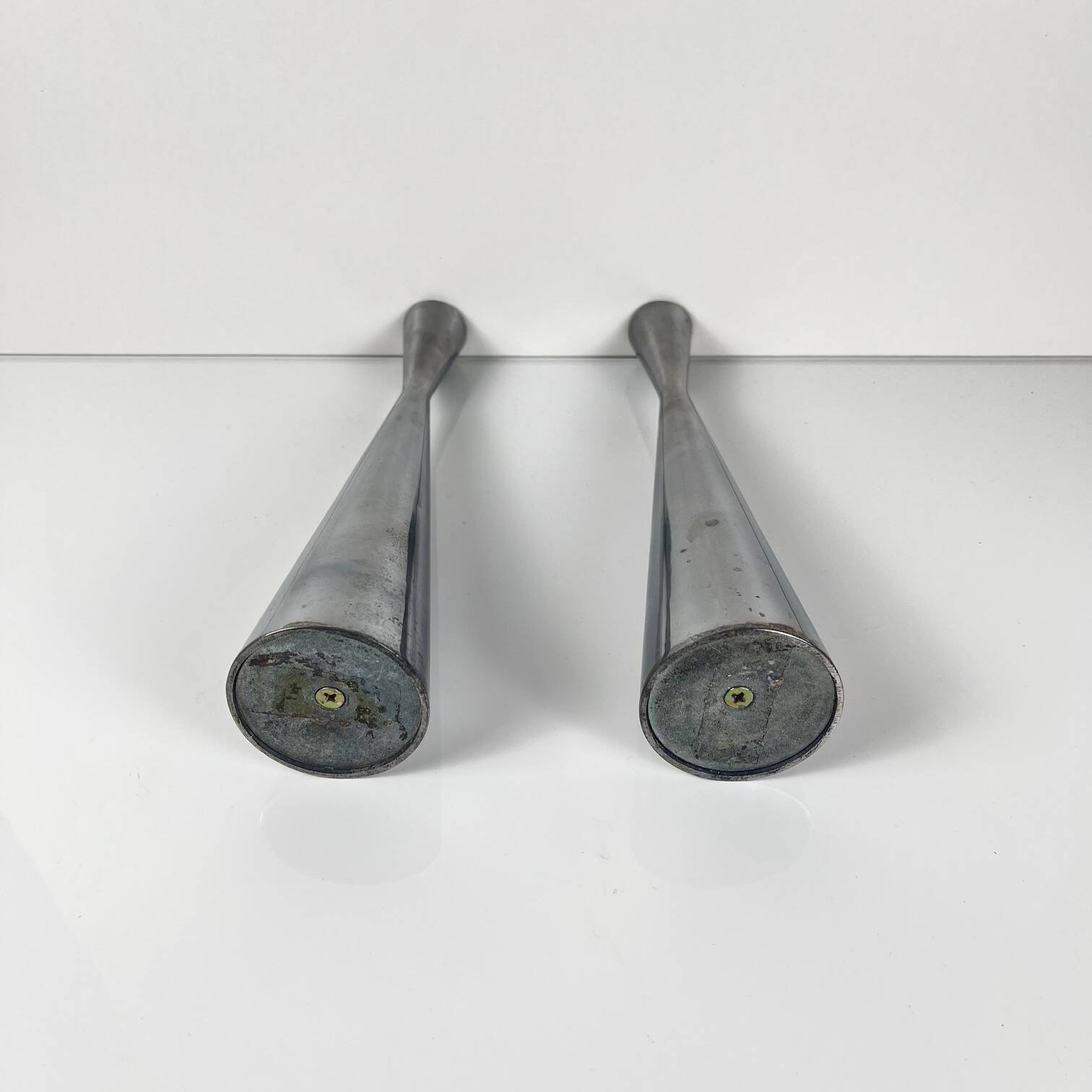 Steel candle holder duo by Erika Pekkari for IKEA