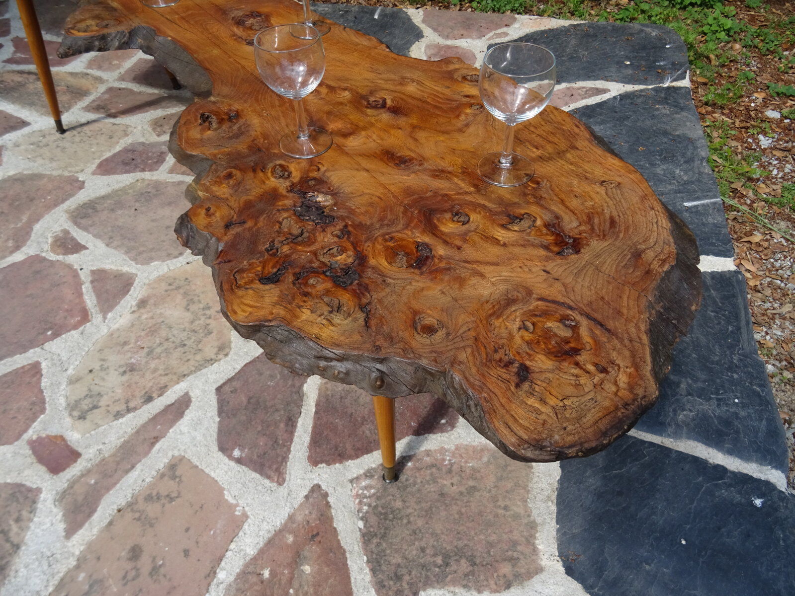 Brutalist coffee table