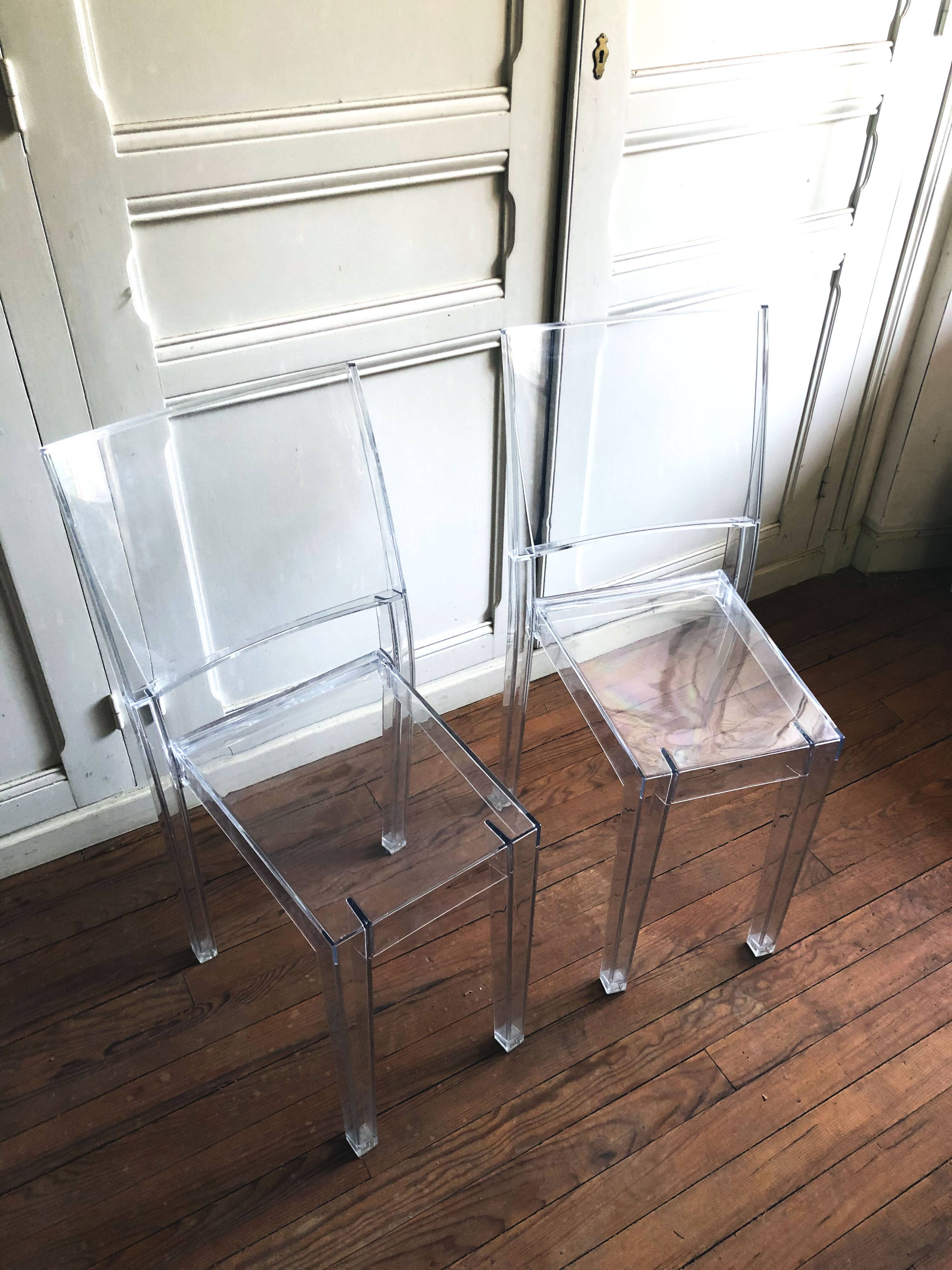 Paire de chaises La Marie, Philippe Starck pour KARTELL