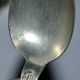 Set of 6 silver-plated coffee spoons Goldsmith Boulenger tulip frieze decoration 14cm