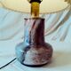 Murano glass and brass lamp, 1970