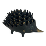 Vintage 1950 hedgehog ashtrays by Walter Bosse for Hertha Baller