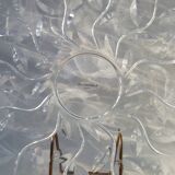 Lancel Paris crystal dish. 1980s.