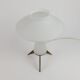 Lampe en verre opalescent 1950-60