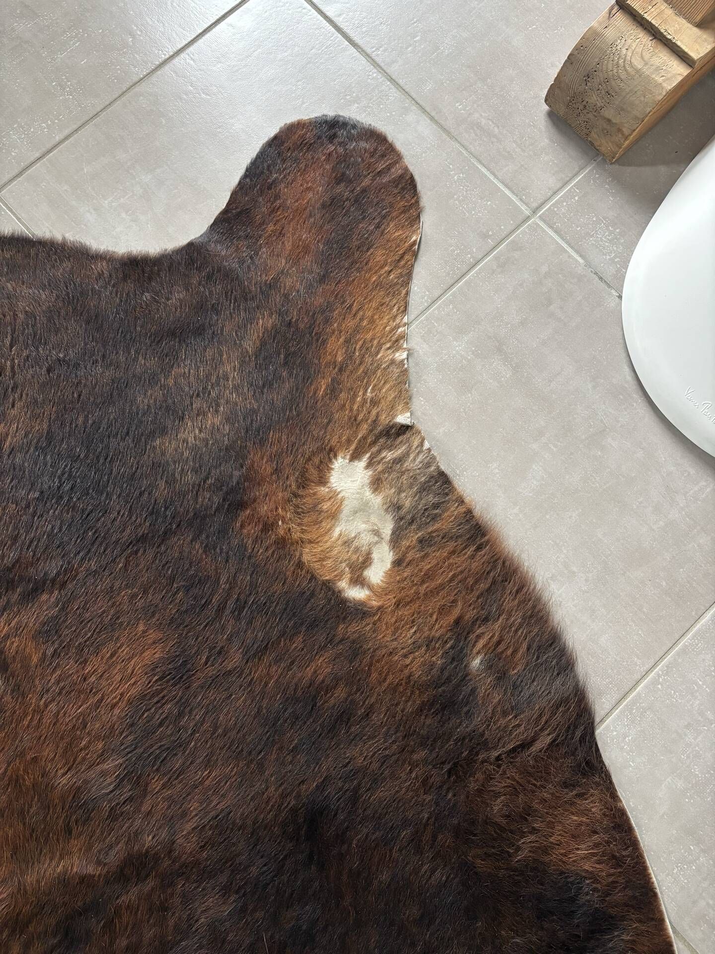 Tapis peau de vache 