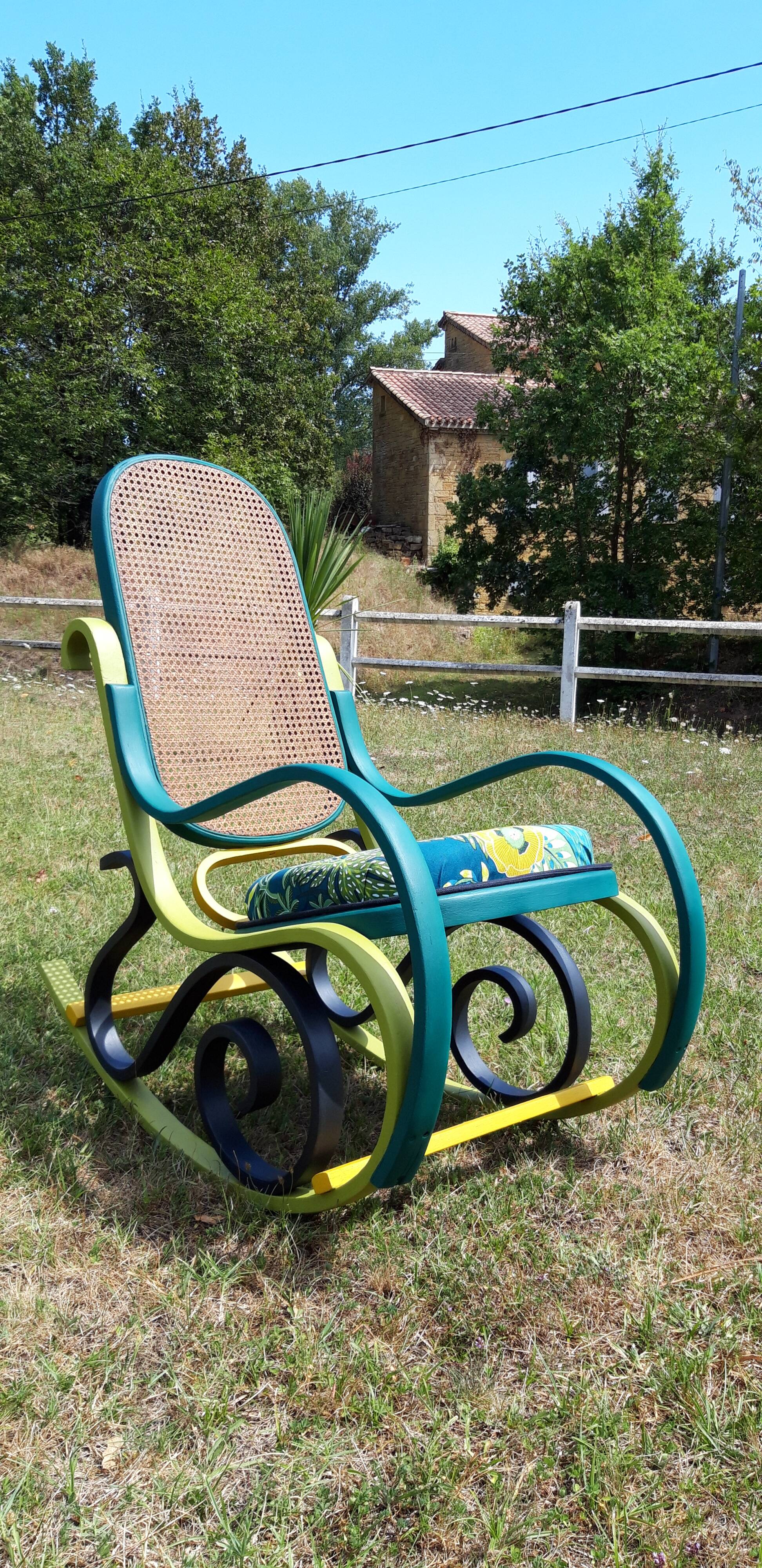 Customized rocking chair
