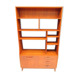 Library teak vintage double sided