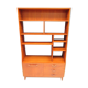 Library teak vintage double sided