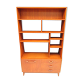Library teak vintage double sided