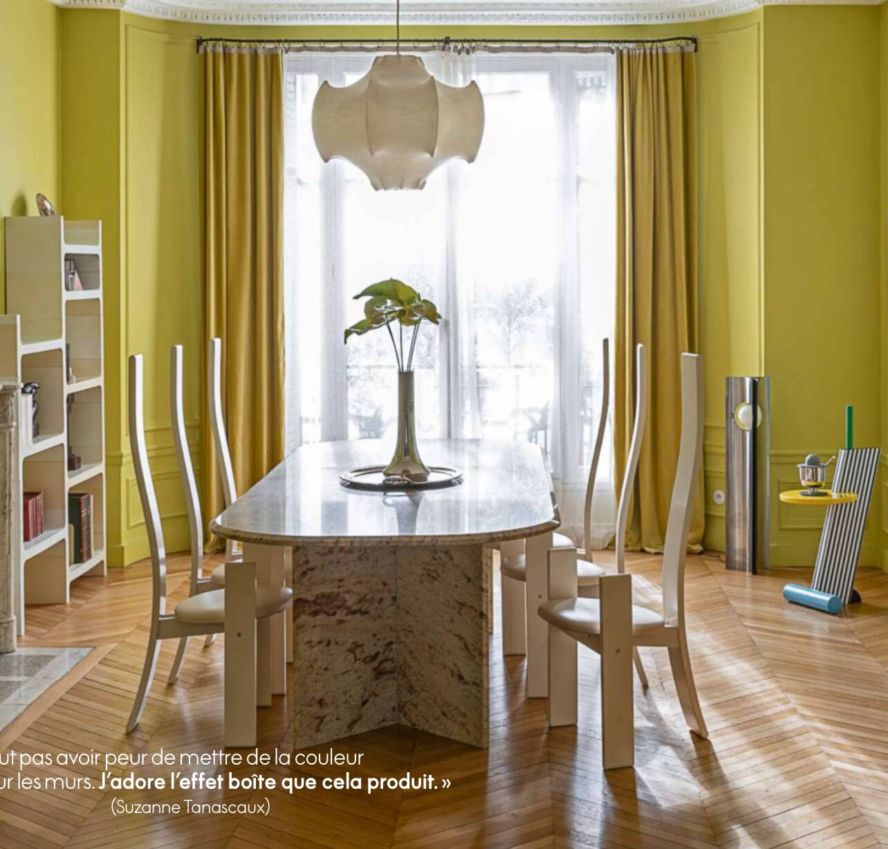 Ensemble 6 chaises Golem / V. Magistretti