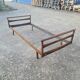 Lit 1 place, daybed scandinave en teck pied compas 1960