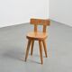Pair of pine chairs by Christian Durupt, Méribel 1960