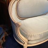 Louis XVI basket sofa from the 18th century