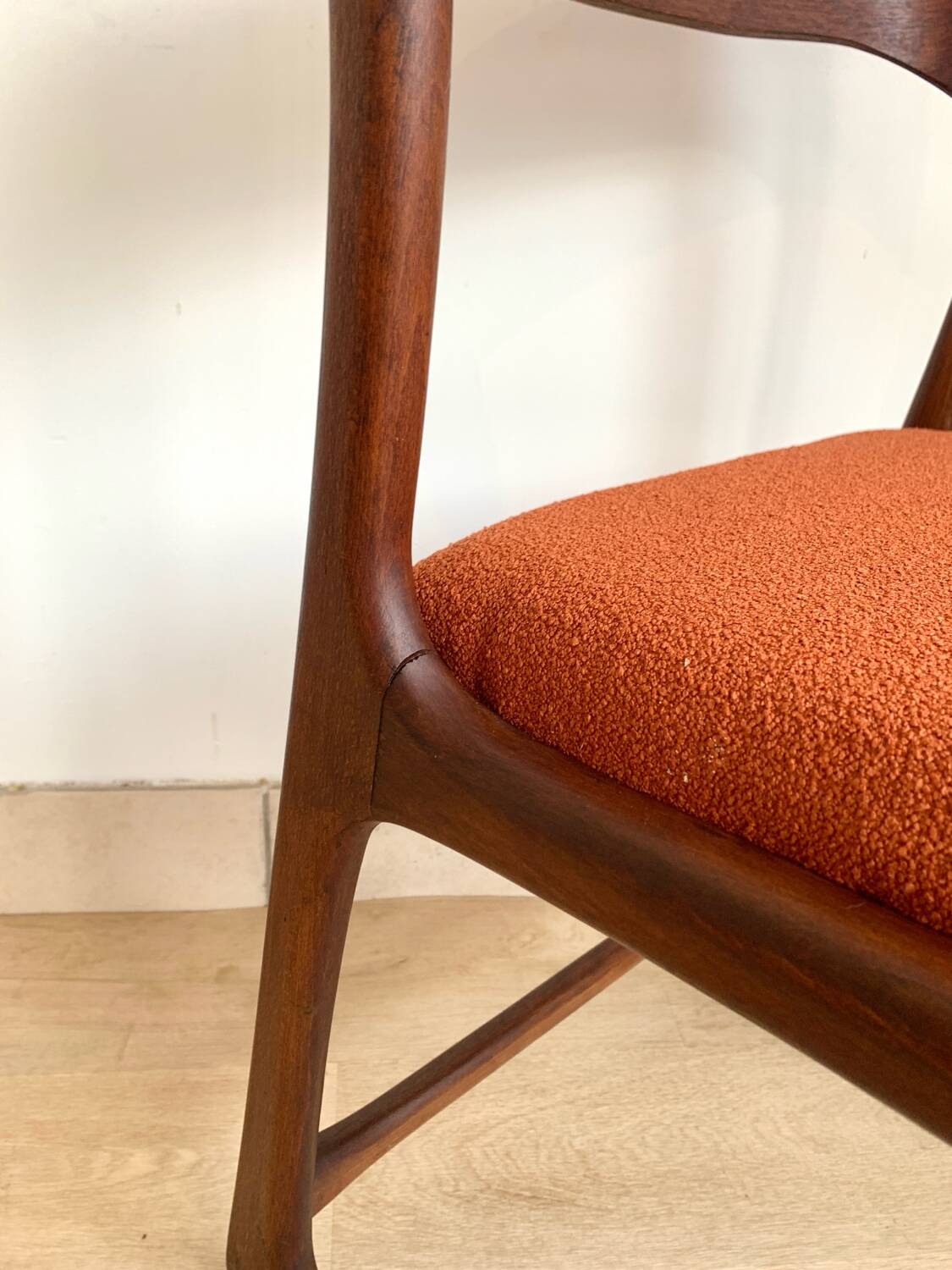 Série de 4 chaises Baumann traineau