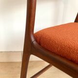 Set of 4 Baumann sled chairs
