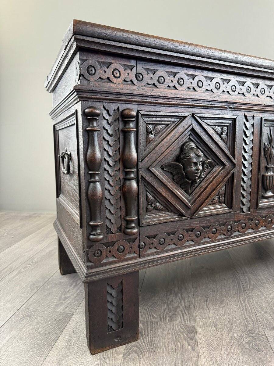 Antique Neo-Renaissance chest, 19th century