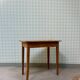 Bureau, table d’appoint en hêtre, restauré