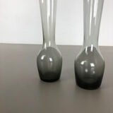 Set of 2 turmalin vases by Wilhelm Wagenfeld for WMF, Germany 1960s