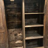 Walnut valet cabinet