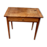 Old wooden table with drawer