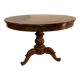 Table en acajou, 19 eme